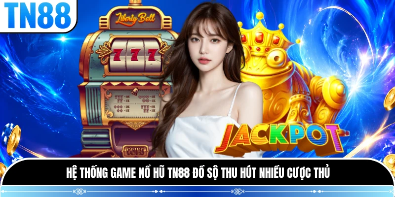 Hệ thống game nổ hũ TN88 đồ sộ thu hút nhiều cược thủ