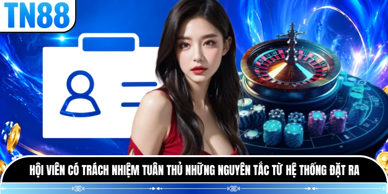Hội viên có trách nhiệm tuân thủ những nguyên tắc từ hệ thống đặt ra